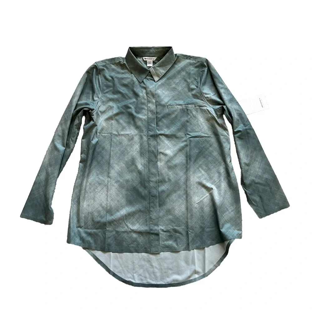 ATHLETA NWT URBANITE TOP SIZE LARGE SPORTY ACTIVE ATHLEISURE OUTDOORS - Picture 8 of 8